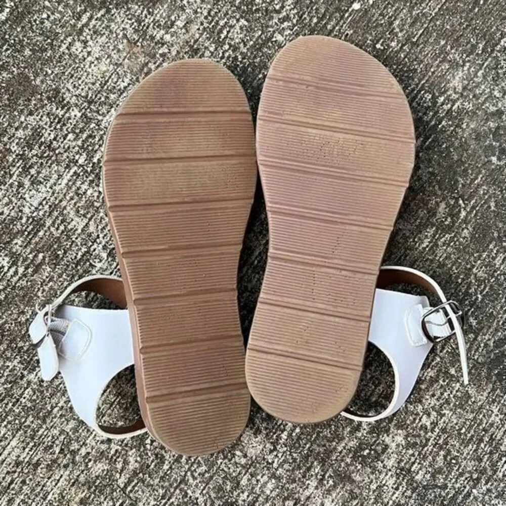 Steve Madden JPROBLER Girls Flat Sandal Sparkly Rhinestone Embellishment Size 2M